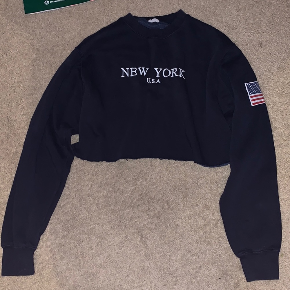 cropped sweater
